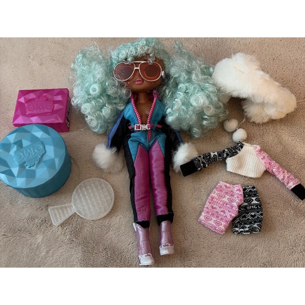 LOL Surprise OMG Winter Chill Icy Gurl Doll With Accessories‎